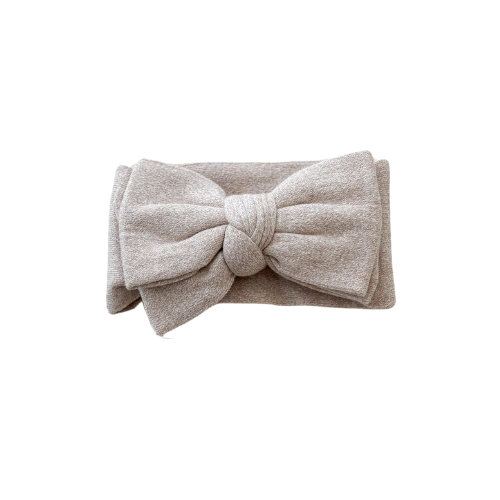 Knit headband | Beige marl