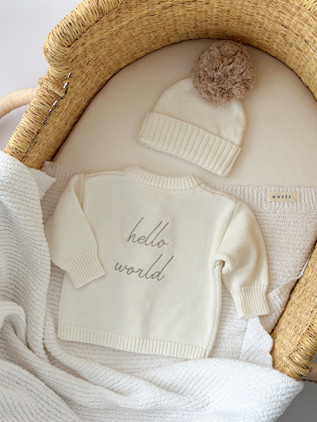 Newborn cardigan| Milk