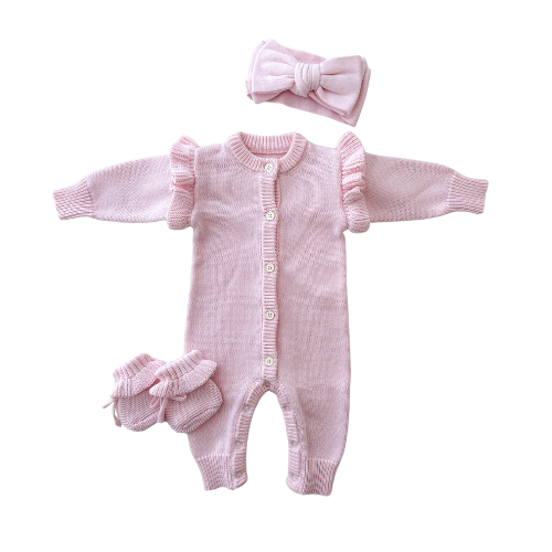 Ruffle romper | Cherry Blossom