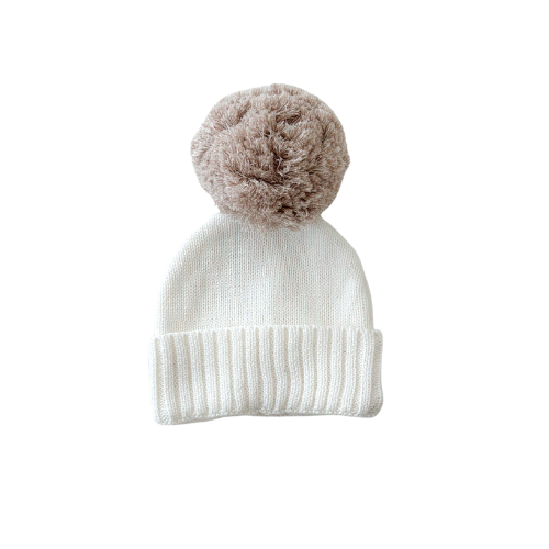 Beanie | Beige marl