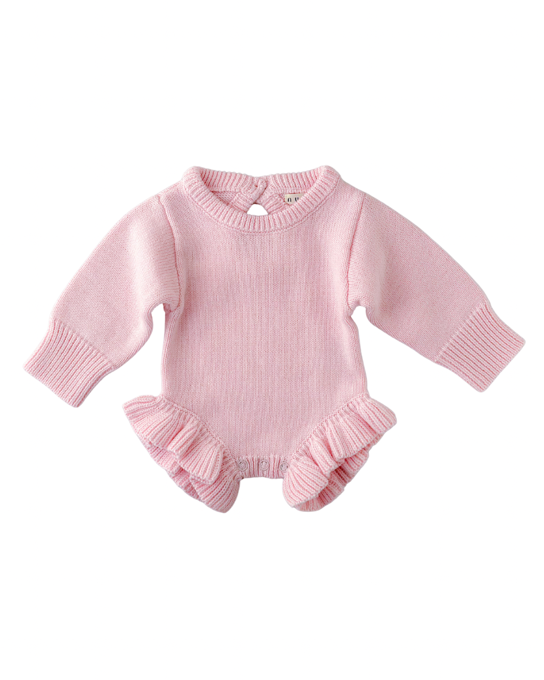 Frill leg bodysuit | Cherry Blossom