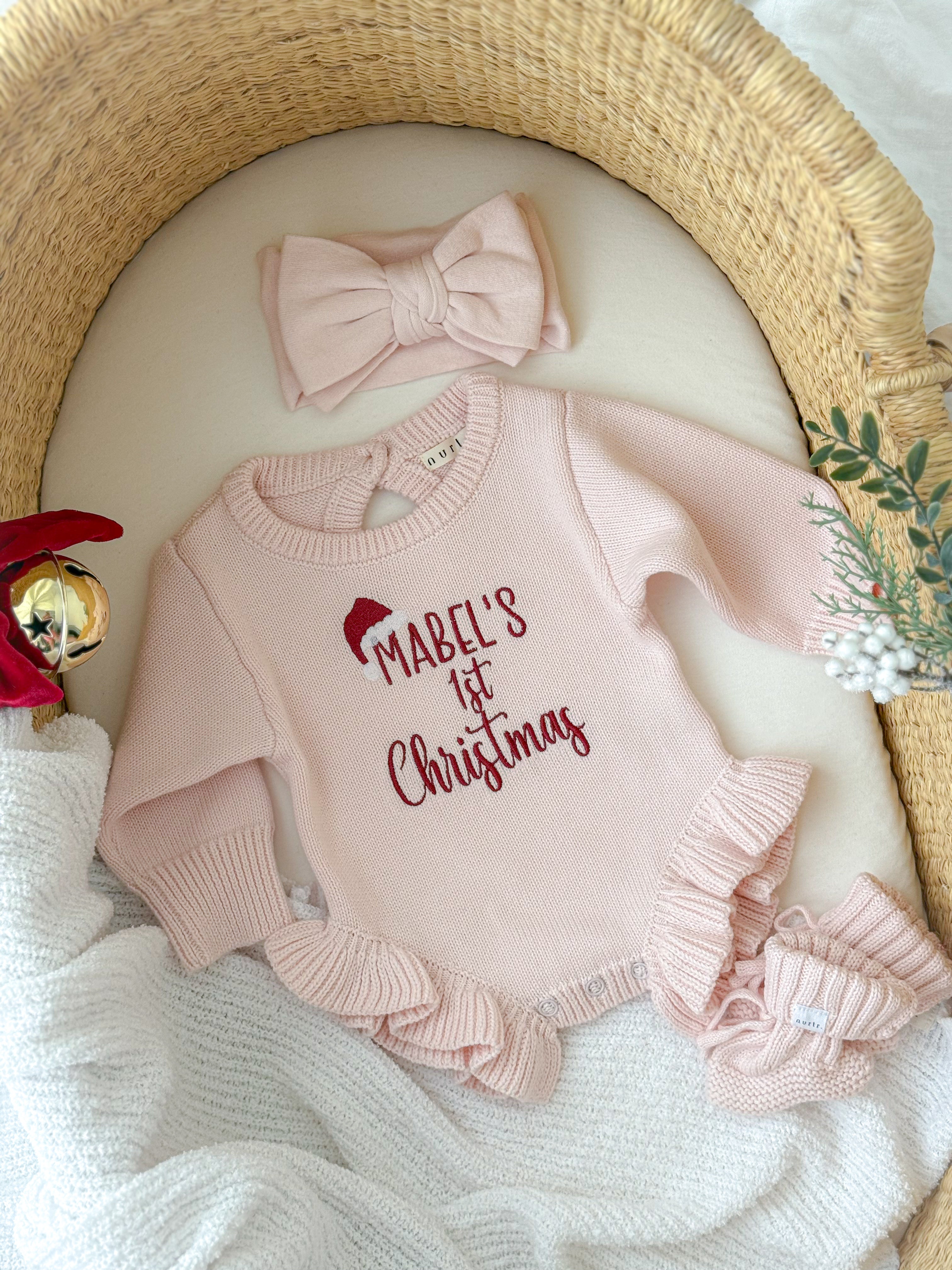 Frill leg bodysuit | Peony Pink