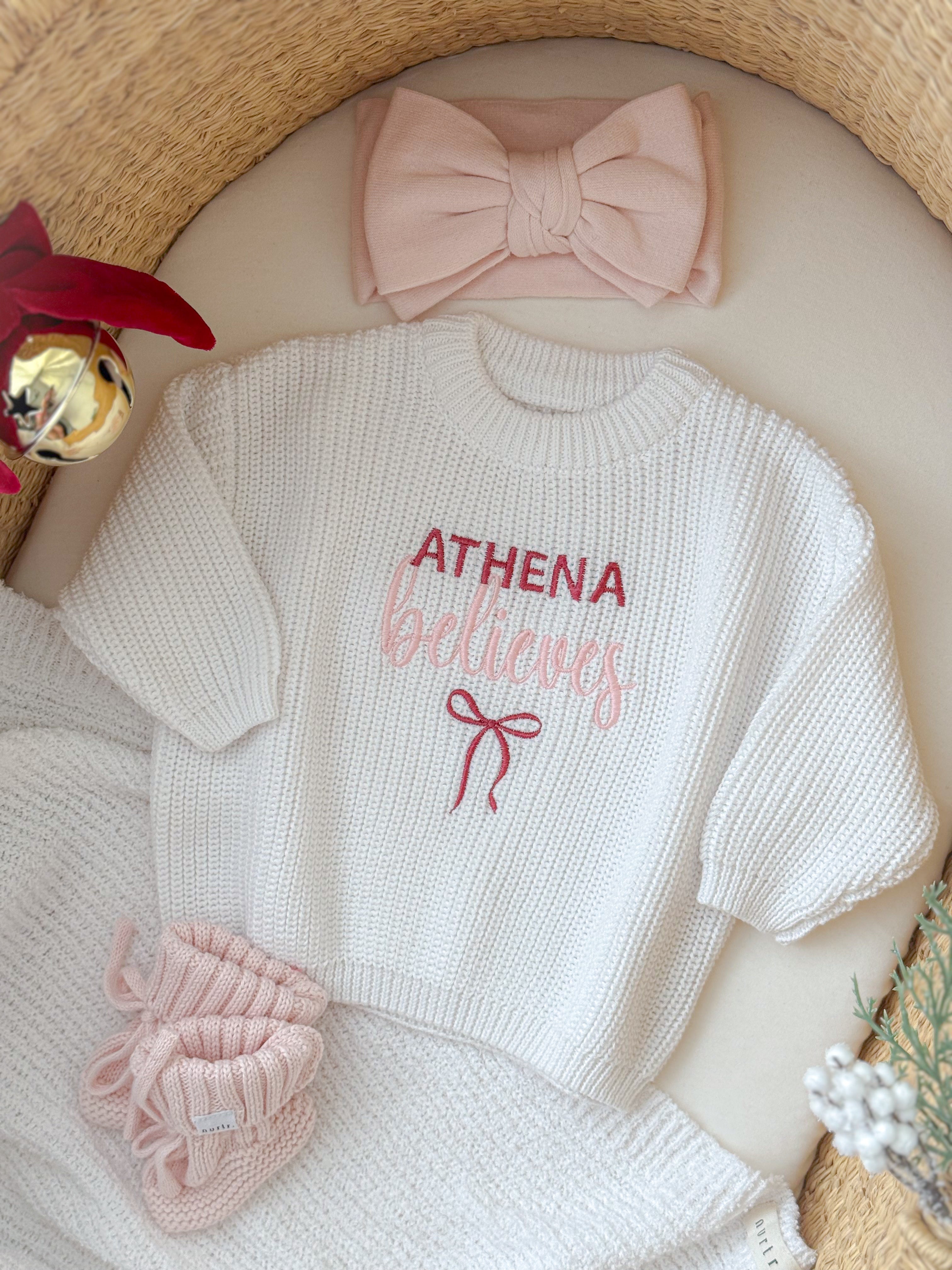 Oversized jumper| White