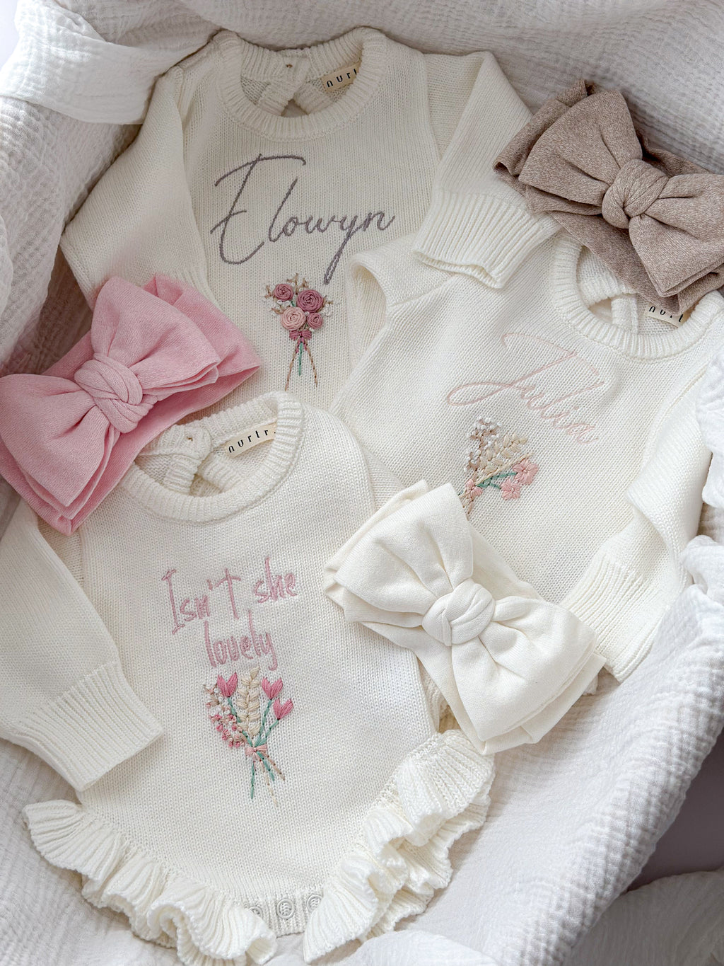 Frill leg bodysuit | White