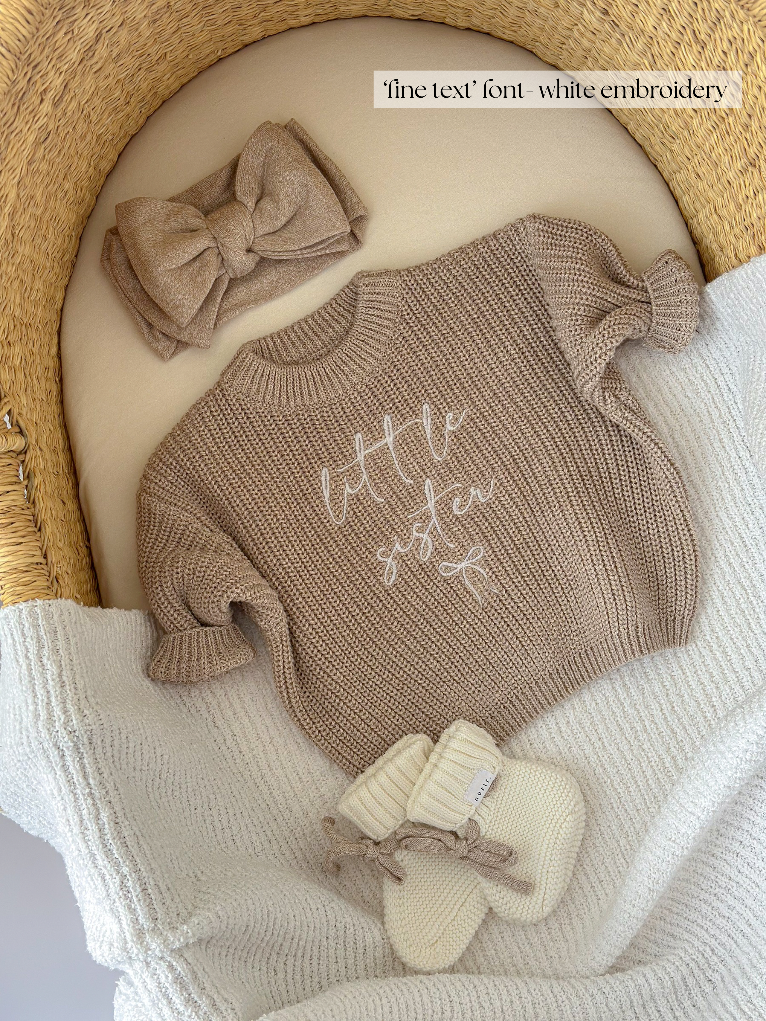 Oversized jumper| Beige Marl