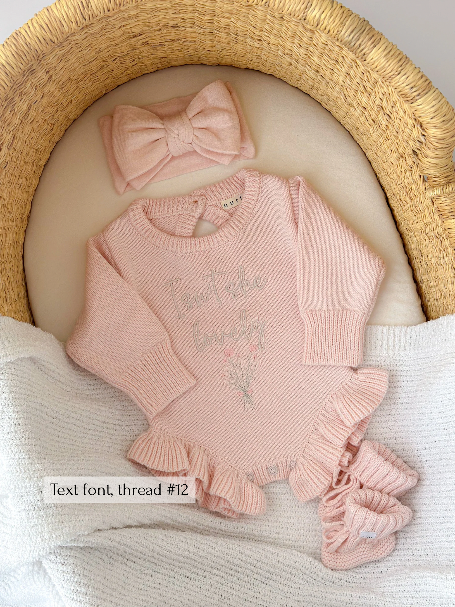 Frill leg bodysuit | Peony Pink