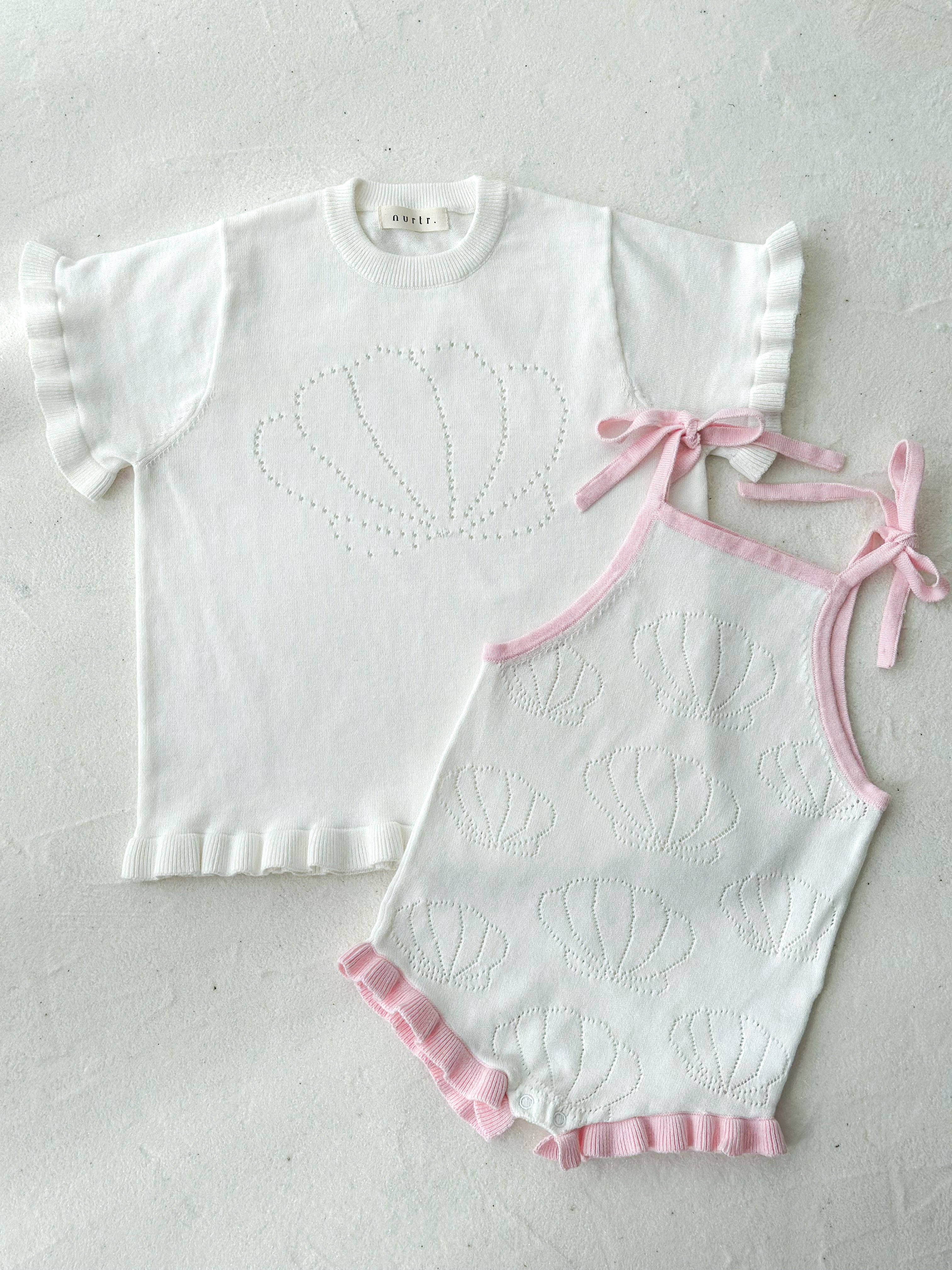 Seashell Tee&Shorts Set